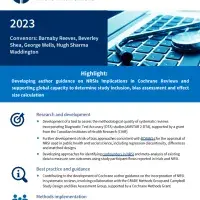 2023 Non-Randomized Studies for Interventions Methods Group Report