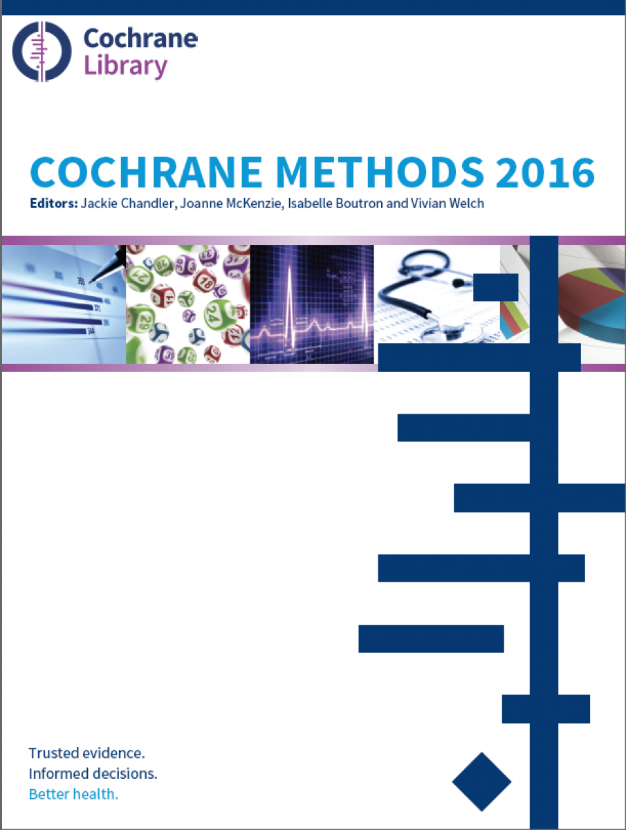 New Developments For Cochrane Methods Supplement | Cochrane Methods